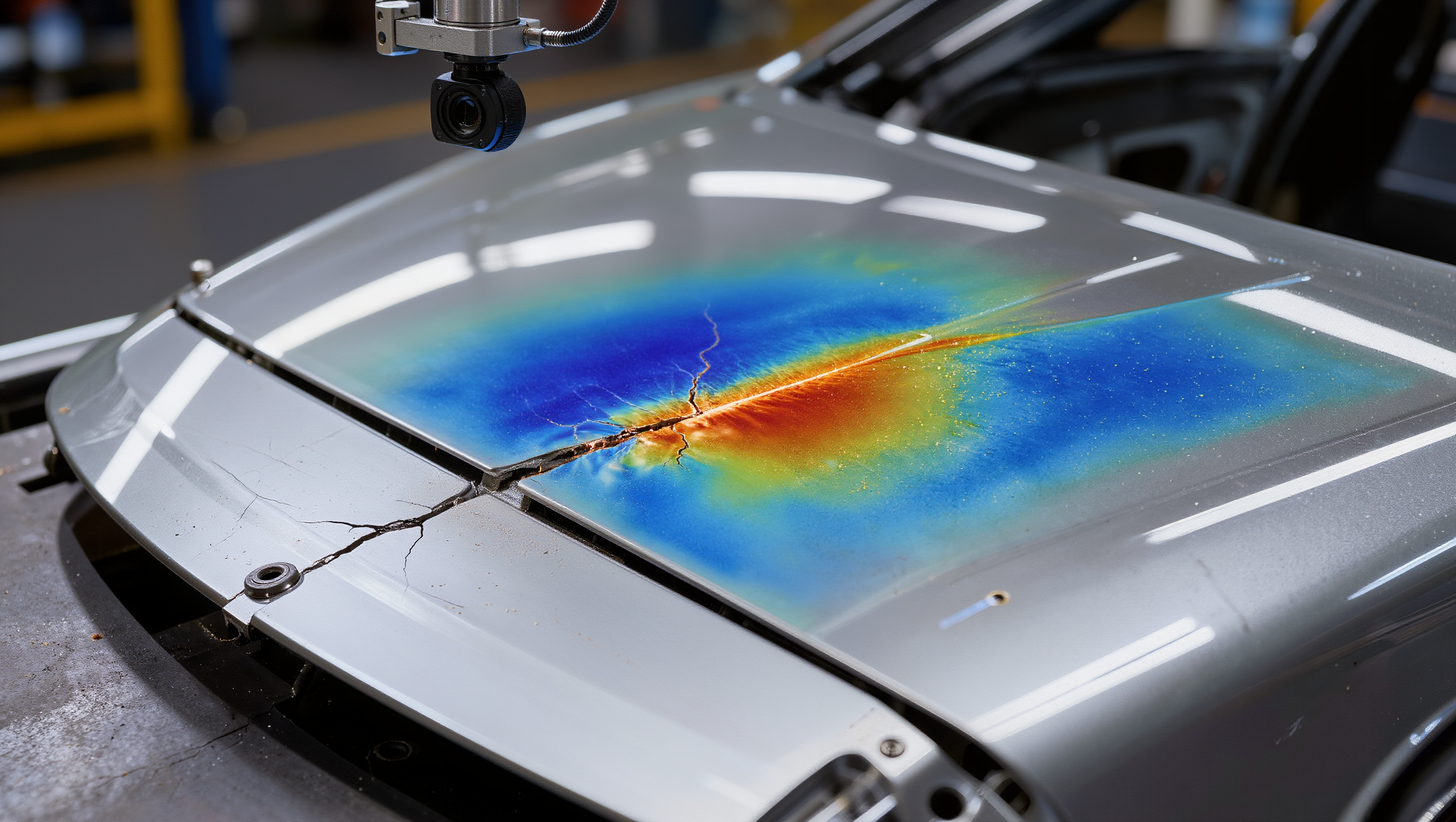 Surface defect heatmap detection