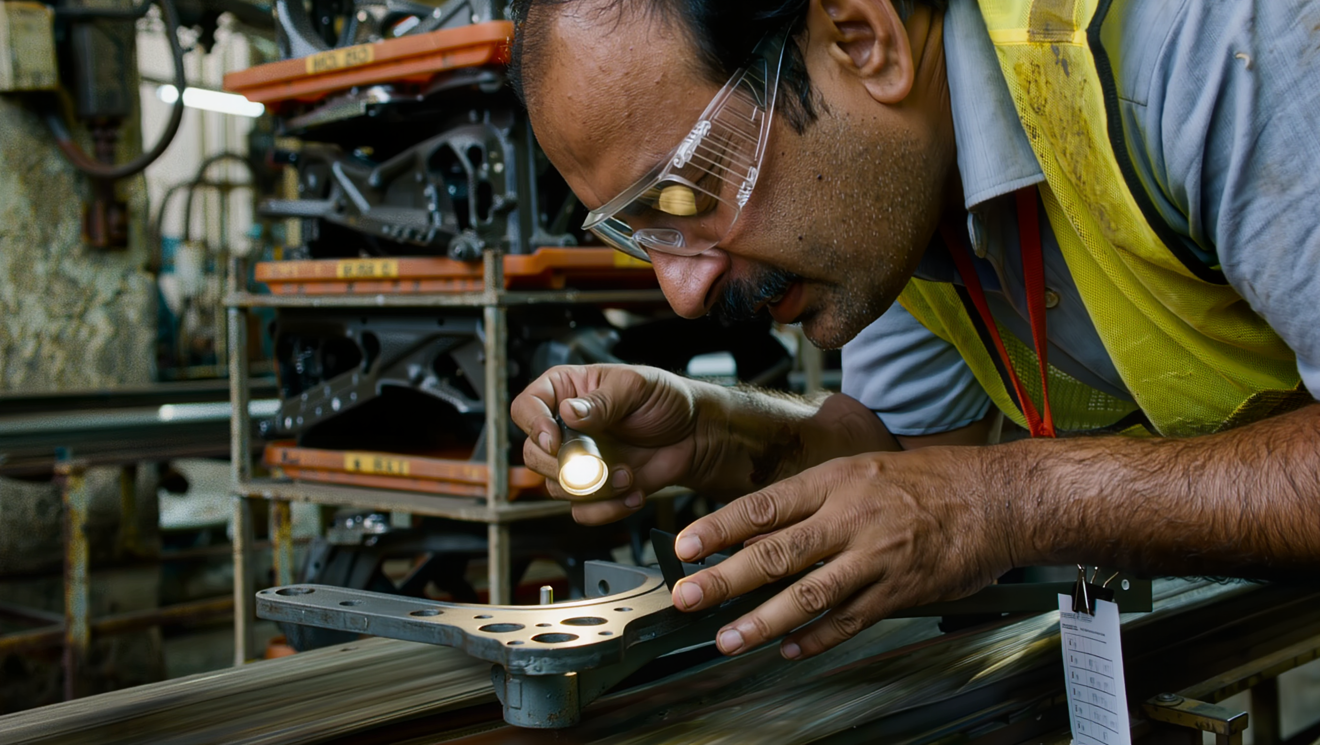 Manual quality inspection worker